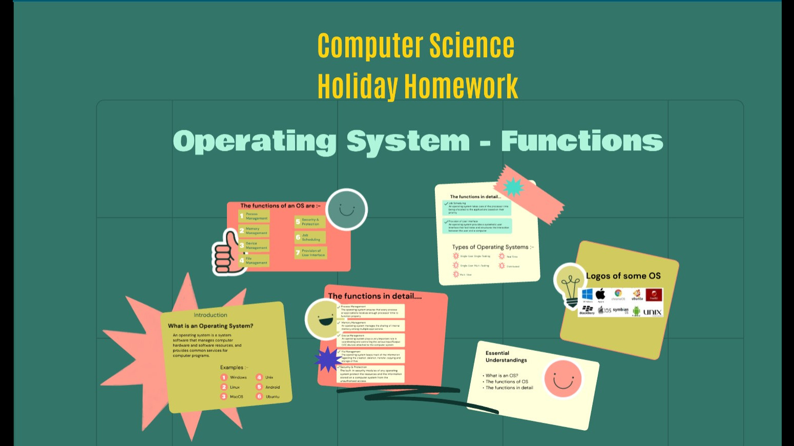 Operating System - Functions by Aeindri Mahapatra on Prezi Video
